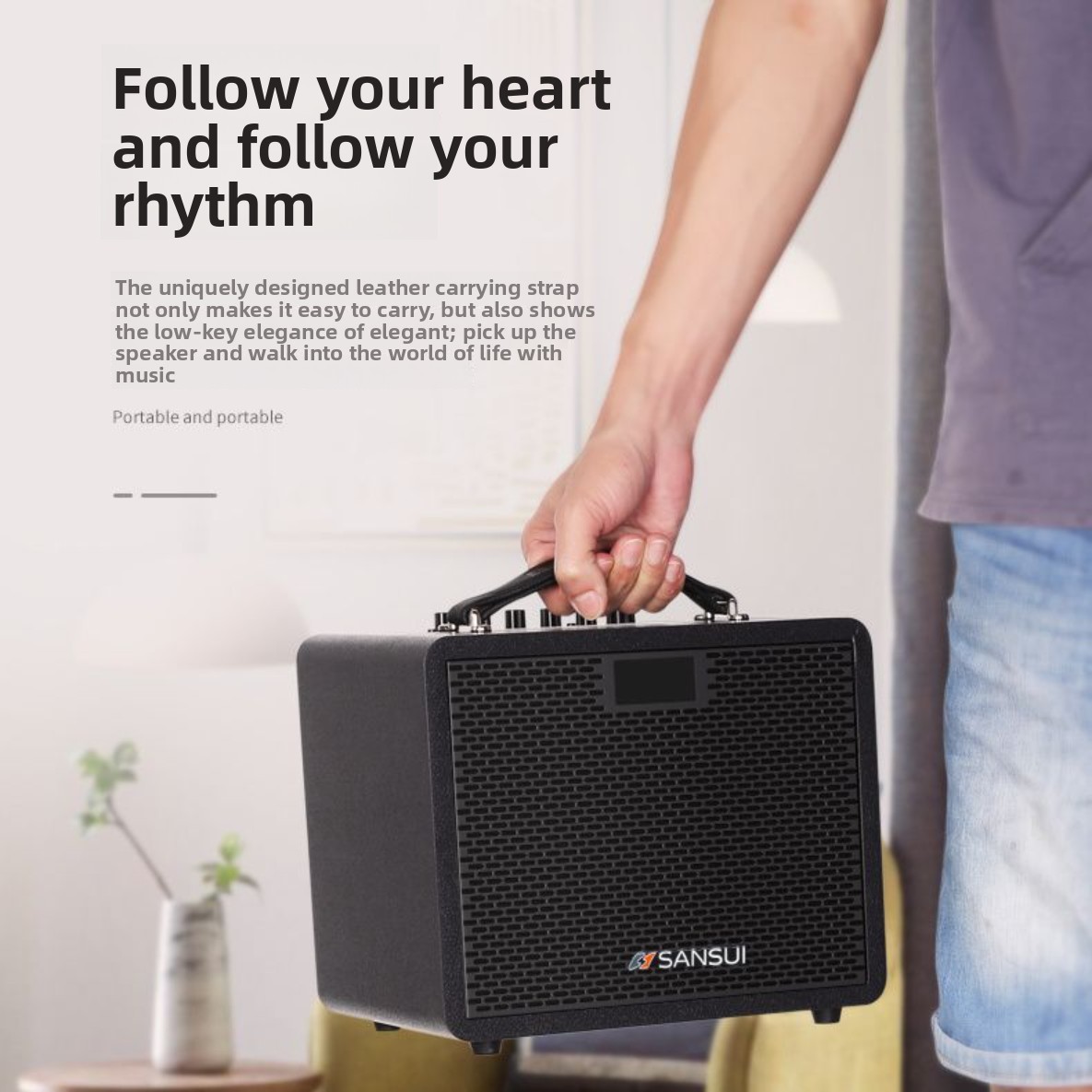For SANSUI K78 Bluetooth Speak - Pa Sound System Battery Portable Outdoor review and price