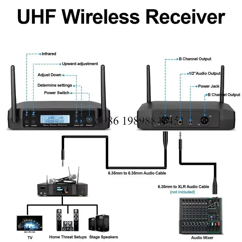 WMWMNU PAT GLXD4 UHF Wireless  - Uhf Wireless Microphone System Dual Channel review and price