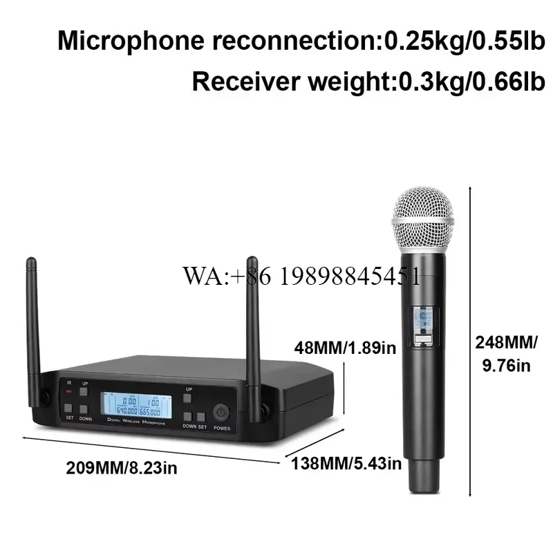 WMWMNU PAT GLXD4 UHF Wireless  - Uhf Wireless Microphone System Dual Channel review and price