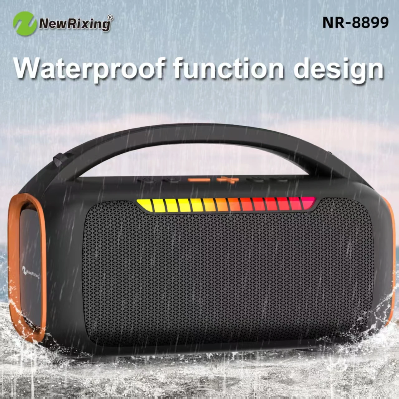 NewRixing 30W Bluetooth Speake - Karaoke Machine Portable With 2 Mic review and price
