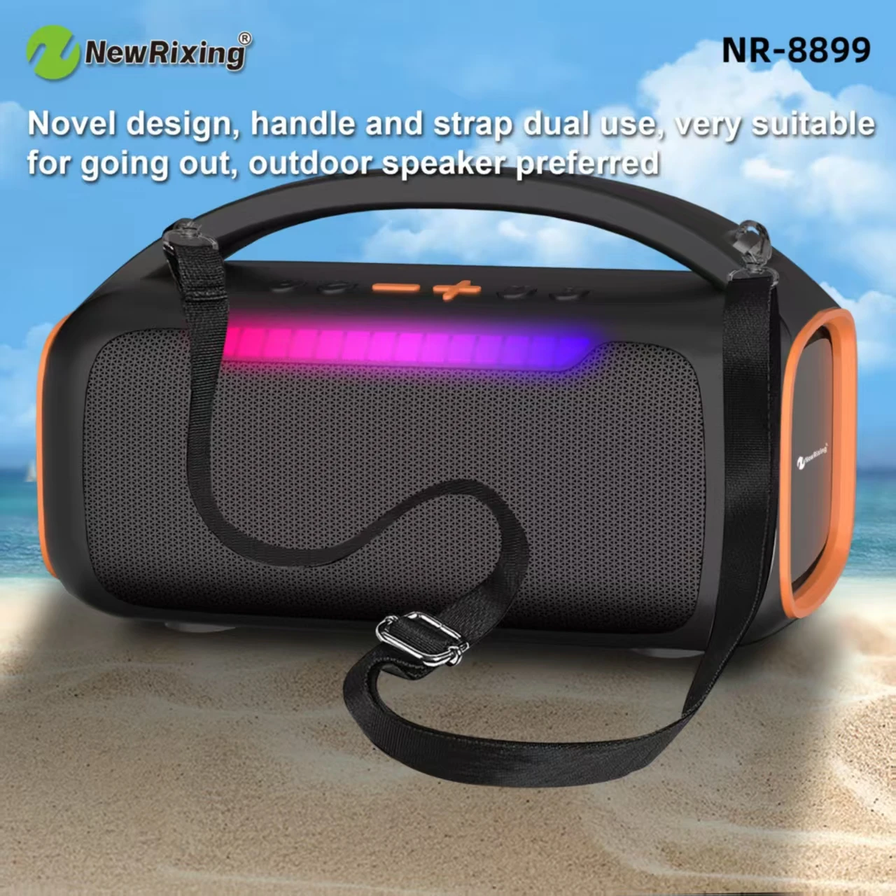 NewRixing 30W Bluetooth Speake - Karaoke Machine Portable With 2 Mic review and price