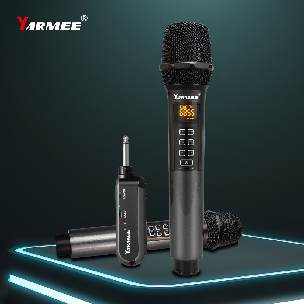 YARMEE Professional UHF Wirele - Rechargeable Wireless Mic Lithium Battery review and price