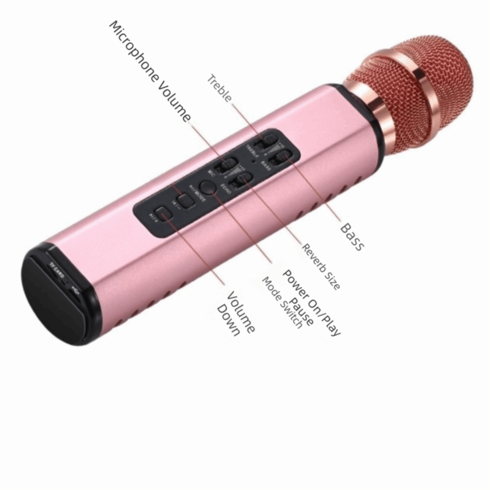 Portable Karaoke Microphone Pr - Bluetooth Karaoke Microphone Handheld review and price