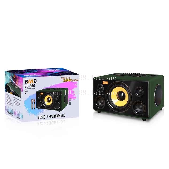 Professional 8-Inch HIFI Bass  - Karaoke Speaker System 100W Rgb review and price
