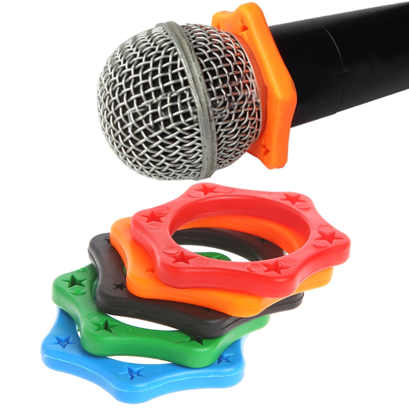 5Pcs Silicone Wireless Handhel - Microphone Shock Mount Universal review and price