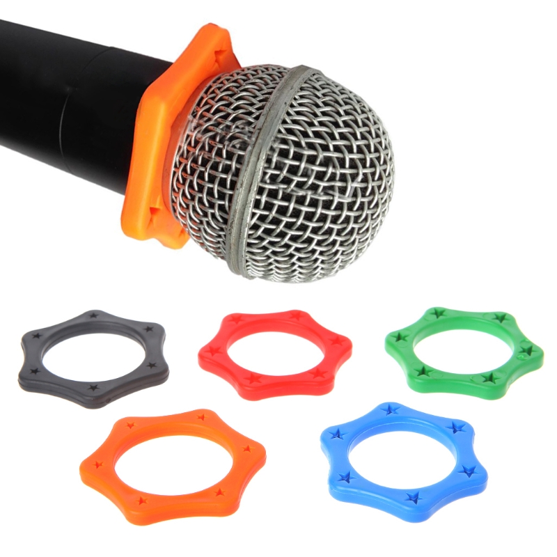 5Pcs Silicone Wireless Handhel - Microphone Shock Mount Universal review and price