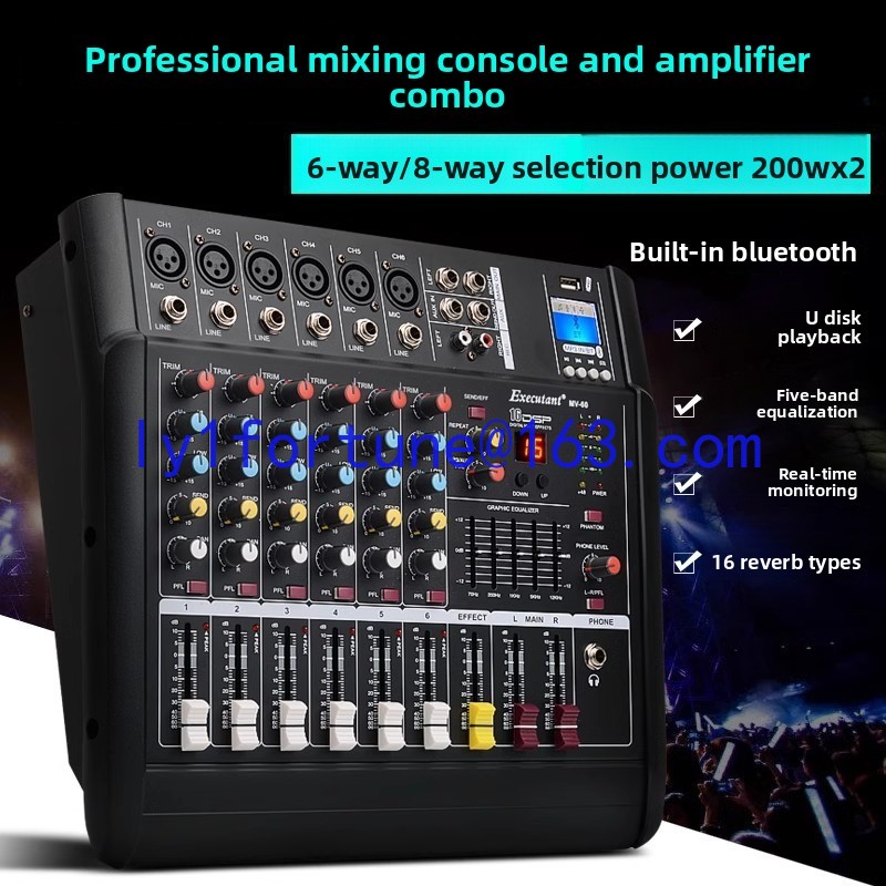 Mixer with power amplifier USB - Karaoke Amplifier Mixer Bluetooth review and price