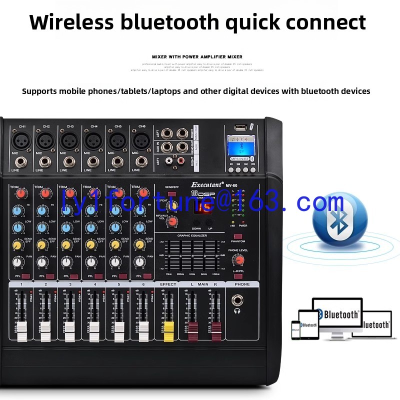 Mixer with power amplifier USB - Karaoke Amplifier Mixer Bluetooth review and price