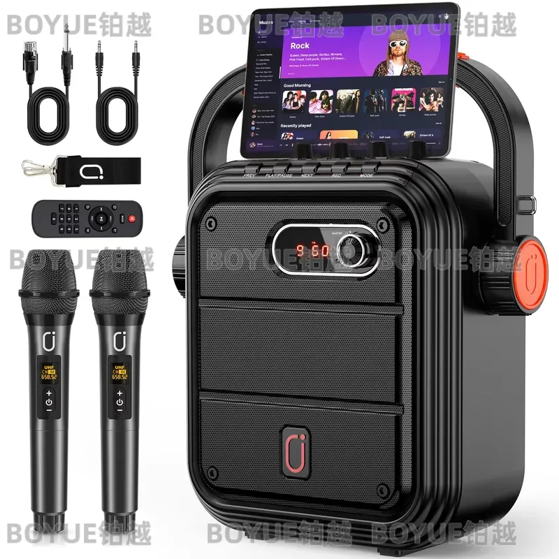 Portable Karaoke Machine with  - Karaoke Machine Portable With 2 Mic review and price